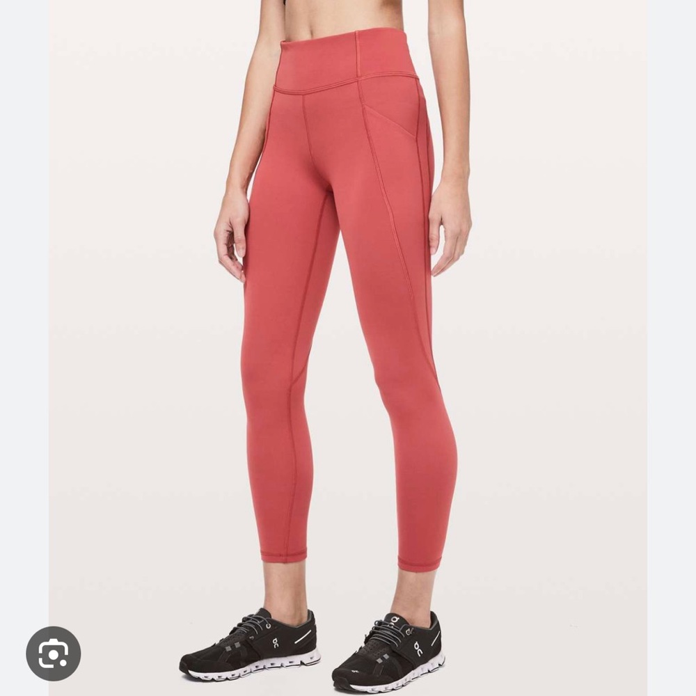 Lululemon Time to Sweat High Rise Crop 23”